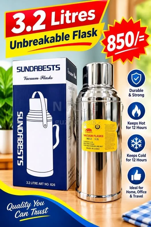 3.2 litres unbreakable vacuum flask. Utensils Shop in Nairobi CBD