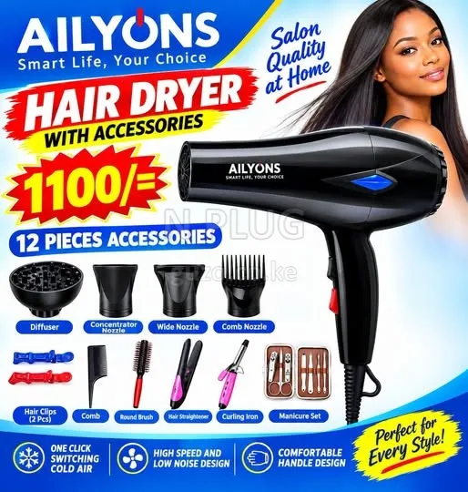 High quality blow dryer with accessories - Blower for sale in Nairobi CBD