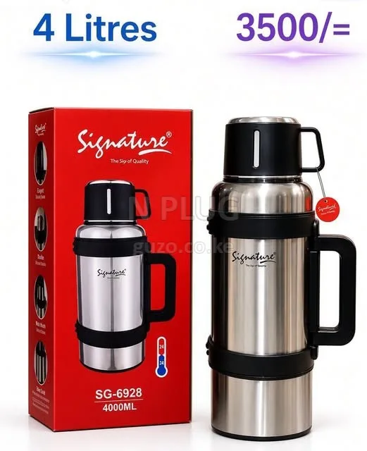 High quality and large capacity 4 litres unbreakable vacuum flask - Utensils Shop in Nairobi CBD