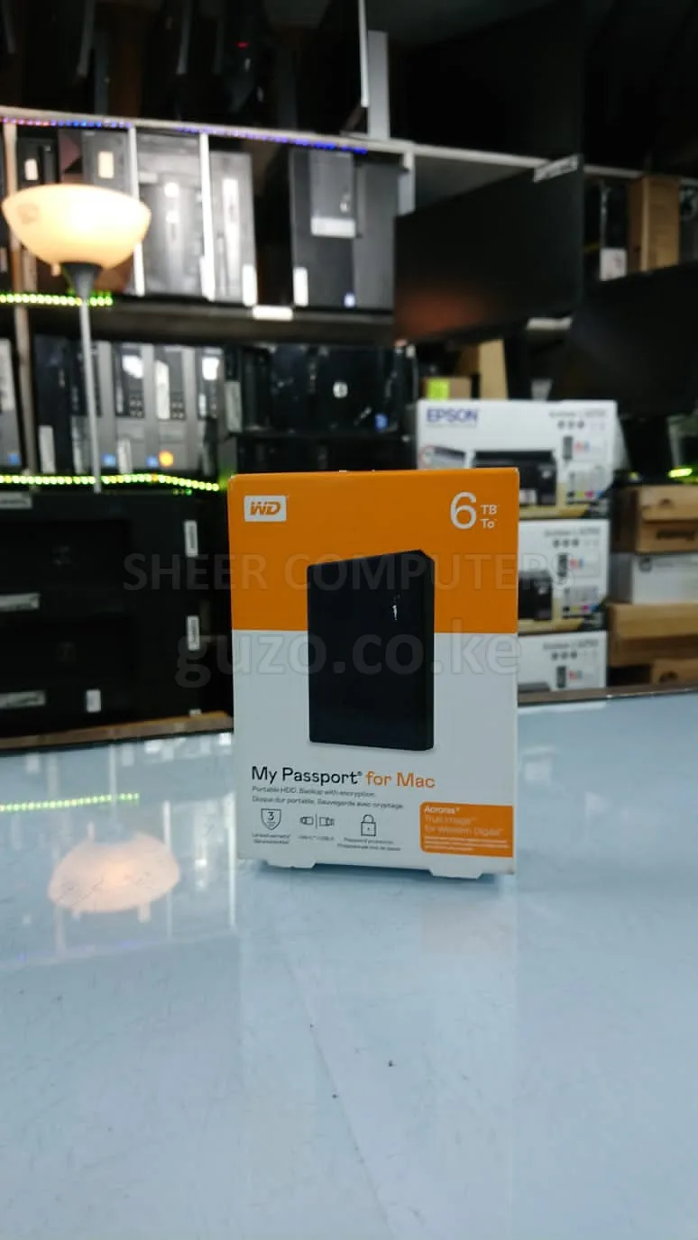 WD External Hard Disk 6TB for Mac – Computer Shop in Nairobi CBD