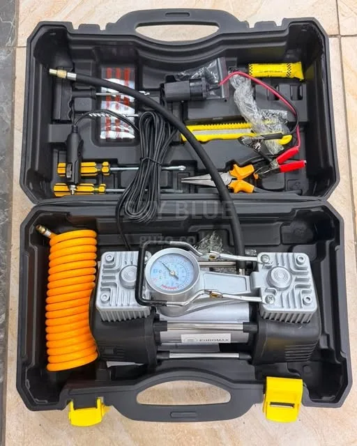 PORTABLE 2-CYLINDER AIR COMPRESSOR