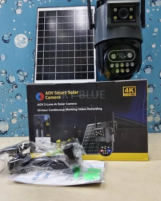 AOV 2-LENS AI SMART SOLAR CAMERA