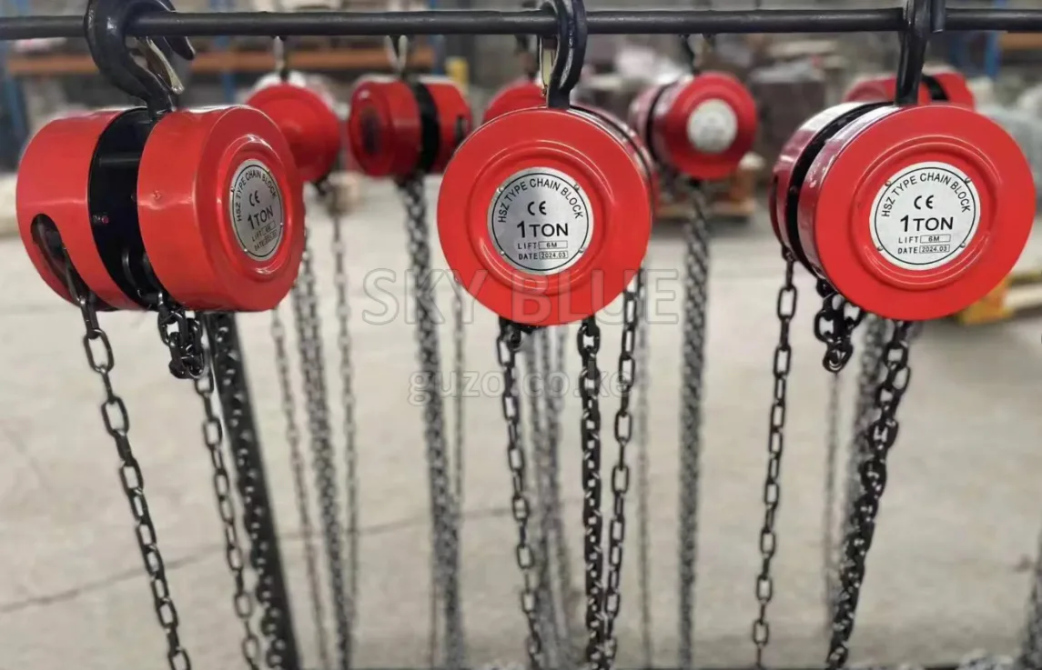 Chain Blocks in Kenya, Nairobi CBD – 1T, 2T, 3T & 5T Heavy-Duty Lifting Hoists
