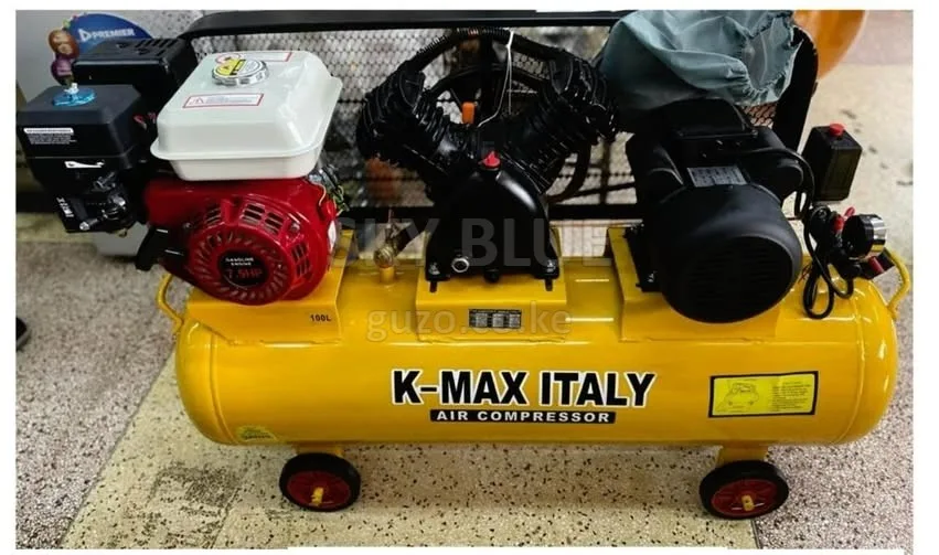 100-Litre 2-in-1 Kmax Air Compressor – Commercial Compressors in Kenya