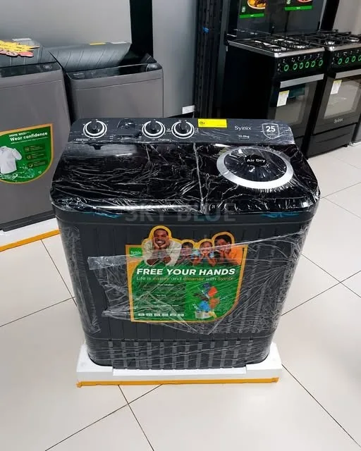 10kg Syinix Twin Tub Top Load Wash & Spin Semi-Automatic Washing Machi - Washing Machines for Sale in nairobi CBD